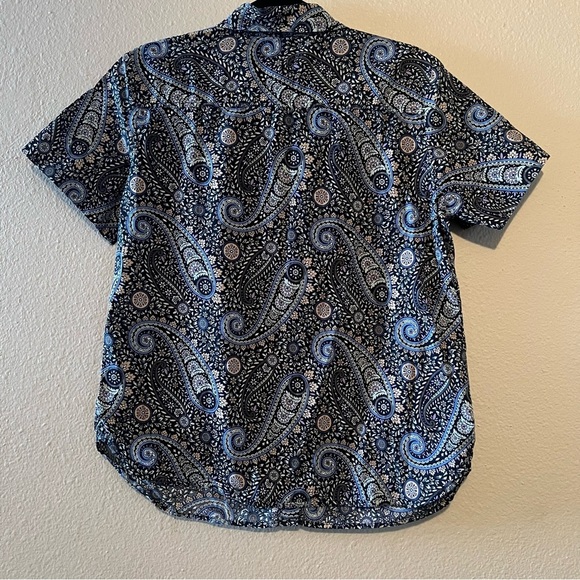 Tommy Hilfiger Pacific Paisley Button-Up Camp Shirt size M - Picture 4 of 7